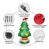 Maxbell Inflatable Christmas Tree LED Lighted Xmas Tree for Holiday Party Supplies