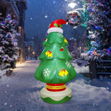 Maxbell Inflatable Christmas Tree LED Lighted Xmas Tree for Holiday Party Supplies
