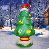 Maxbell Inflatable Christmas Tree LED Lighted Xmas Tree for Holiday Party Supplies