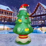 Maxbell Inflatable Christmas Tree LED Lighted Xmas Tree for Holiday Party Supplies