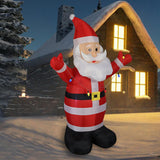 Maxbell Inflatable Santa Claus Light up Luminous for Christmas Lawn Decoration