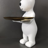 Maxbell Creative Bear Storage Figurine Gifts Porch Decoration Living Room home