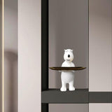 Maxbell Creative Bear Storage Figurine Gifts Porch Decoration Living Room home
