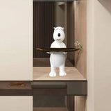 Maxbell Creative Bear Storage Figurine Gifts Porch Decoration Living Room home