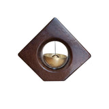 Maxbell Wooden Door Bells Wind Chime Decor Ornaments Unique for Windows Door Opening Dark Brown