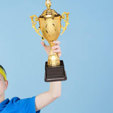 Maxbell Award Trophy Kids Small Trophies Rewards Props for Competition Celebrations 25cm