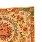 Maxbell Sun Moon Tapestry Bathroom Dorm House Wall Hanging Tapestries 100cmx150cm