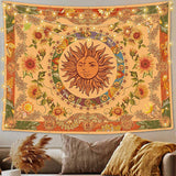 Maxbell Sun Moon Tapestry Bathroom Dorm House Wall Hanging Tapestries 100cmx150cm