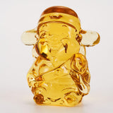 Maxbell 5 Pieces Crystal Chinese God of Wealth Figurines for Bookshelf Decoration