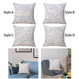 Maxbell Throw Pillow Cover with Zipper Pillowcase for Living Room Bedroom Decoration Style A