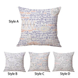 Maxbell Throw Pillow Cover with Zipper Pillowcase for Living Room Bedroom Decoration Style A