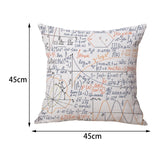 Maxbell Throw Pillow Cover with Zipper Pillowcase for Living Room Bedroom Decoration Style C