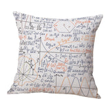 Maxbell Throw Pillow Cover with Zipper Pillowcase for Living Room Bedroom Decoration Style C