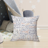 Maxbell Throw Pillow Cover with Zipper Pillowcase for Living Room Bedroom Decoration Style C