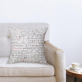 Maxbell Throw Pillow Cover with Zipper Pillowcase for Living Room Bedroom Decoration Style D