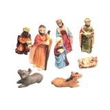 Maxbell 8x Nativity Figurines Set Birth of Jesus Christmas Ornament