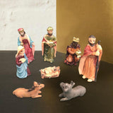 Maxbell 8x Nativity Figurines Set Birth of Jesus Christmas Ornament