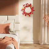 Maxbell Chinese Artifical Red Berry Wreath Crafts Wedding Room Decor Durable DIY