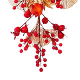 Maxbell Handcraft Chinese New Year Wreath Hanging Garland for Bedroom Home Decor Style A