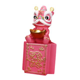 Maxbell Piggy Bank Sculpture Animal Statue Saving Box for Office Decoration Ornament Pink