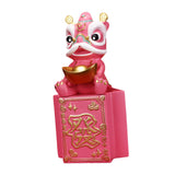 Maxbell Piggy Bank Sculpture Animal Statue Saving Box for Office Decoration Ornament Pink