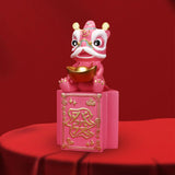 Maxbell Piggy Bank Sculpture Animal Statue Saving Box for Office Decoration Ornament Pink