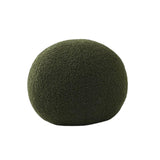 Maxbell Round Pillow Cushion Seating Cushion Plush Toy for Valentines Decoration Green