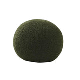 Maxbell Round Pillow Cushion Seating Cushion Plush Toy for Valentines Decoration Green