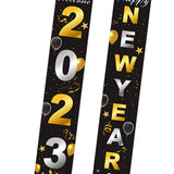 Maxbell 1 Pair New Year Porch Sign Banners Couplet Decor for Festival Doorway Garden Style C