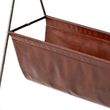 Maxbell Magazine Rack Floor Stand Ornament Handmade Newspapers Storage Holder Basket