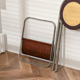 Maxbell Magazine Rack Floor Stand Ornament Handmade Newspapers Storage Holder Basket