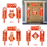 Maxbell Chinese New Year Couplets Traditional Spring Festival Porch Sign for StyleA