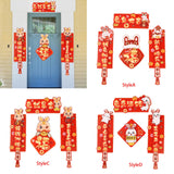 Maxbell Chinese New Year Couplets Traditional Spring Festival Porch Sign for StyleA