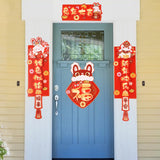 Maxbell Chinese New Year Couplets Traditional Spring Festival Porch Sign for StyleA