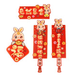 Maxbell Chinese New Year Couplets Traditional Spring Festival Porch Sign for StyleC