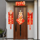 Maxbell Chinese New Year Couplets Traditional Spring Festival Porch Sign for StyleC