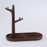 Maxbell Necklace Storage Holder Necklace Bracelet Jewelry Stand for Dresser Brown