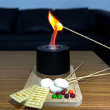 Maxbell Portable Indoor Fire Pit Living Room Holiday Party Warm Tabletop Fireplace