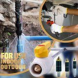 Maxbell Ppr Tube Water Stop Needle Hot Melt Water Stop Pin for Plugging Sink Counter Fits 25PPR Pipe