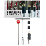 Maxbell Ppr Tube Water Stop Needle Hot Melt Water Stop Pin for Plugging Sink Counter Fits 25PPR Pipe