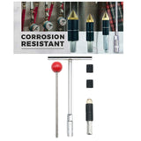 Maxbell Ppr Tube Water Stop Needle Hot Melt Water Stop Pin for Plugging Sink Counter Fits 20PPR Pipe