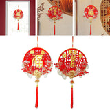 Maxbell Traditional Chinese New Year Decoration with Tassel Adornment Charm Souvenir FU