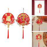 Maxbell Traditional Chinese New Year Decoration with Tassel Adornment Charm Souvenir FU