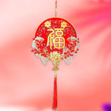 Maxbell Traditional Chinese New Year Decoration with Tassel Adornment Charm Souvenir FU