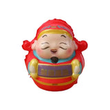 Maxbell 6Pcs Traditional Lucky Figurine Statue Sculpture Ornament for Home Office