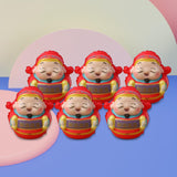 Maxbell 6Pcs Traditional Lucky Figurine Statue Sculpture Ornament for Home Office