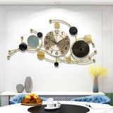 Maxbell Large Wall Clock Circular Decorative Wall Clocks for Hotel Home Wall Decor