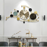 Maxbell Large Wall Clock Circular Decorative Wall Clocks for Hotel Home Wall Decor