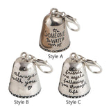 Maxbell Hanging Blessing Bell Ornaments Purse with Buckle Home Animals Supplies Bag Style A