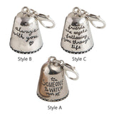Maxbell Hanging Blessing Bell Ornaments Purse with Buckle Home Animals Supplies Bag Style A